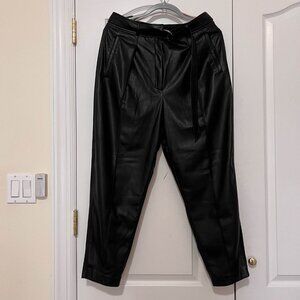 Aritzia Babaton Pleather Pants 12 NWOT
